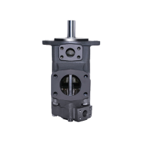 3525V25A14-01** - Пластинчатый нерегулируемый двухпоточный насос серии 3525V с рабочим объемом 81+43см3