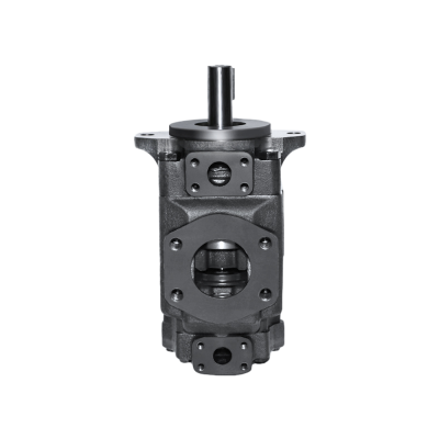 T67DCB42B201R00A100 - Пластинчатый нерегулируемый двухпоточный насос серии T67DC с рабочим объемом 137,5+66 см3